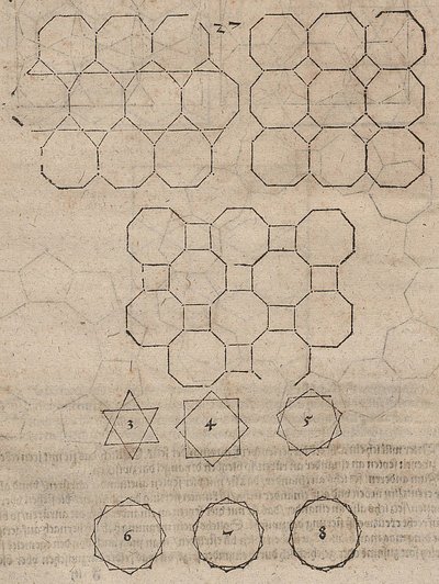 Tessellations with Squares, Octagons, and Stars by Albrecht Dürer